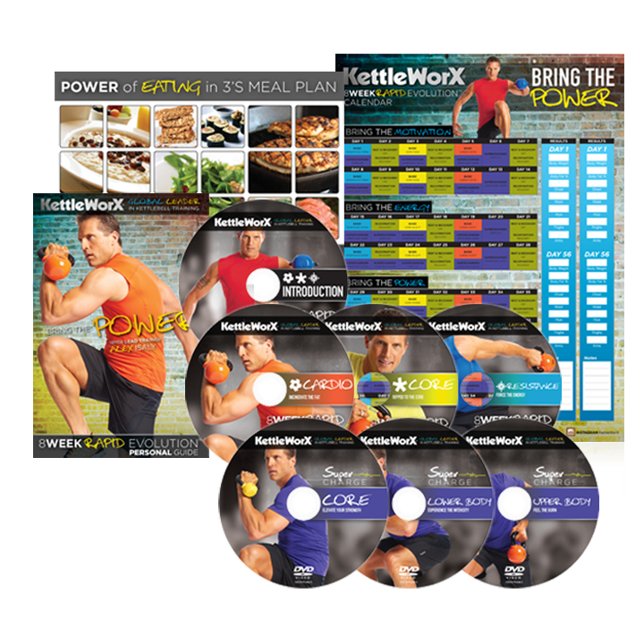 KettleWorX  8 Week Rapid Evolution 10lb